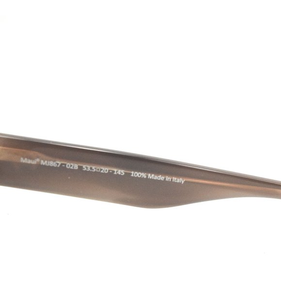 Maui Jim  Ekolu Mj 867-02B Black and Tan / Dual Mirror Silver to Black main image 4